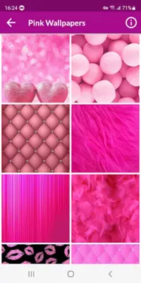 Pink Wallpapers android App screenshot 3